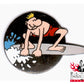 Pin - Lucien - Auf Surfbrett Stehend, Silber
