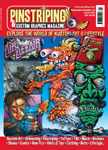 Magazin - Pinstriping & Kustom Graphics Magazine - No. 22