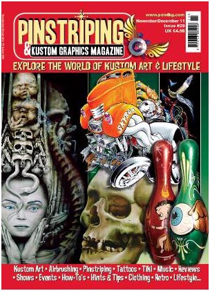 Magazin - Pinstriping & Kustom Graphics Magazine - No. 29