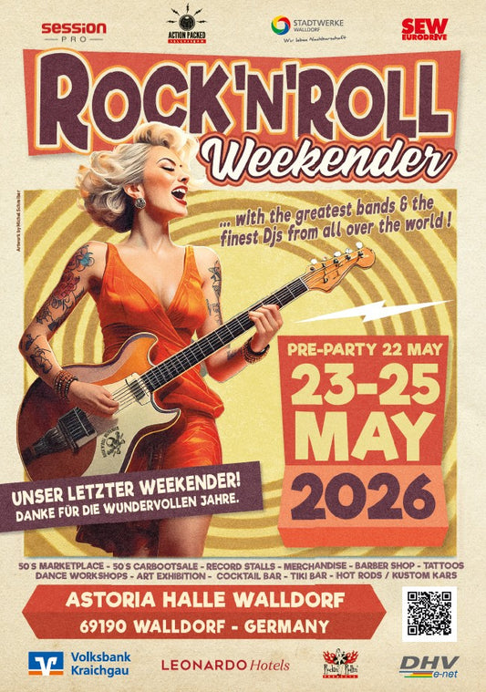 Poster - Walldorf Weekender 2026 - A2