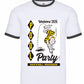Ringer-Shirt - Walldorf Weekender 2026 - Pool Party - Weiß