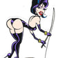 Pizz Aufkleber - Whip Girl
