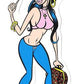 Pizz Aufkleber - Hitchiker