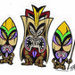Pizz Aufkleber - 3 Tiki's