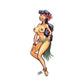 Pizz Aufkleber - Hula Girl
