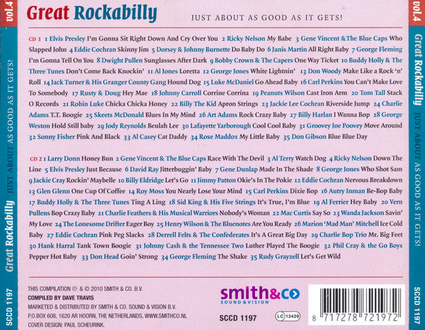 CD-2 - VA - Great Rockabilly Vol. 4 - Just About As Good As It Gets!