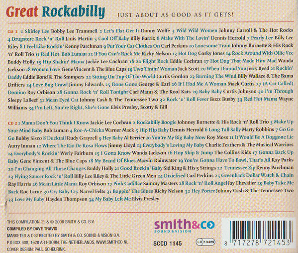 CD-2 - VA - Great Rockabilly Vol. 2 - Just About As Good As It Gets!