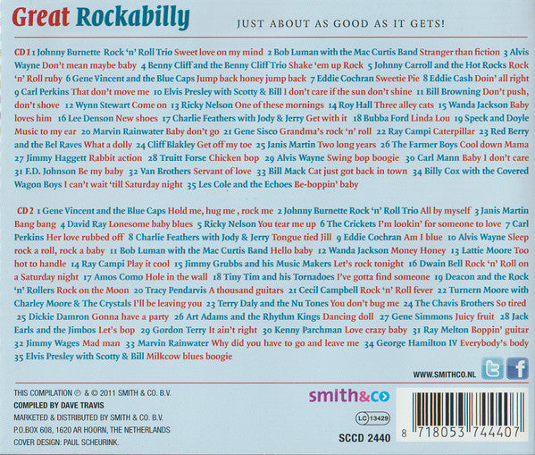 CD-2 - VA - Great Rockabilly Vol. 5 - Just About As Good As It Gets!