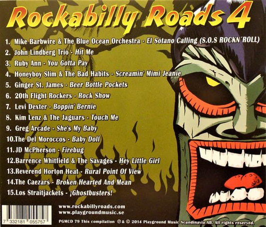 CD - Rockabilly Roads 4 - Fantastic Discoveries From The Rockabilly Jungle!