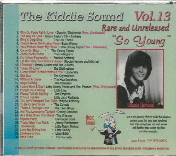 CD - VA - The Kiddie Sound Vol. 13