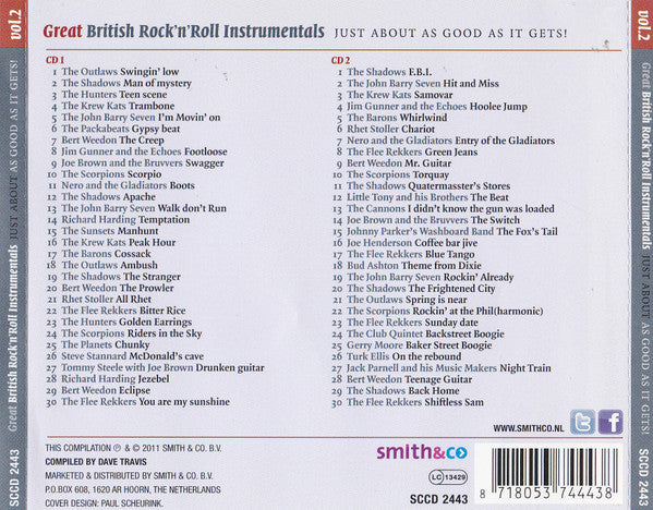 CD-2 - VA - Great British Rock'n'Roll Instrumentals Vol. 2 - Just About As Good As It Gets!