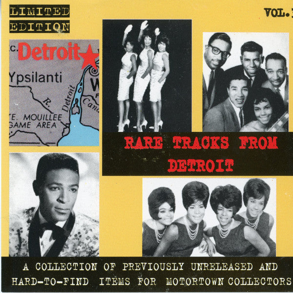 CD - VA - Rare Tracks From Detroit Vol. 3