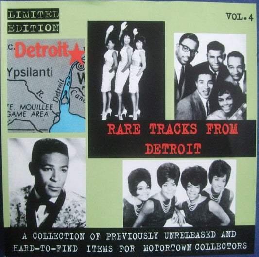 CD - VA - Rare Tracks From Detroit Vol. 4