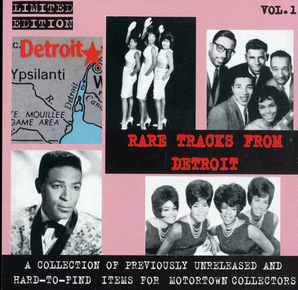 CD - VA - Rare Tracks From Detroit Vol. 1