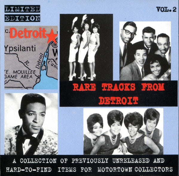 CD - VA - Rare Tracks From Detroit Vol. 2