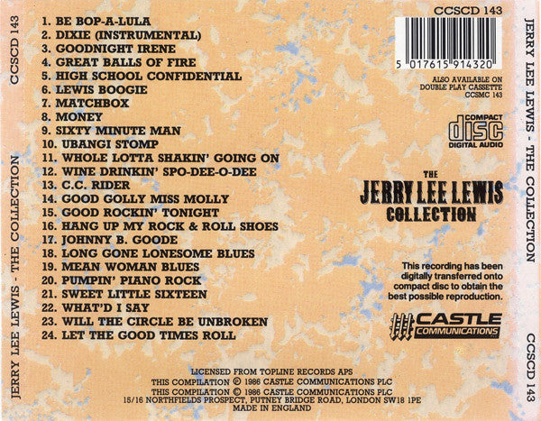 CD - Jerry Lee Lewis - The Collection