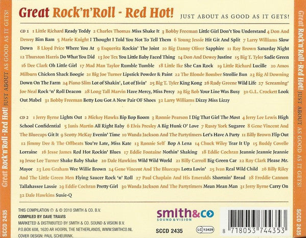 CD-2 - VA - Great Rock'n'Roll - Red Hot! - Just About As Good As It Gets!