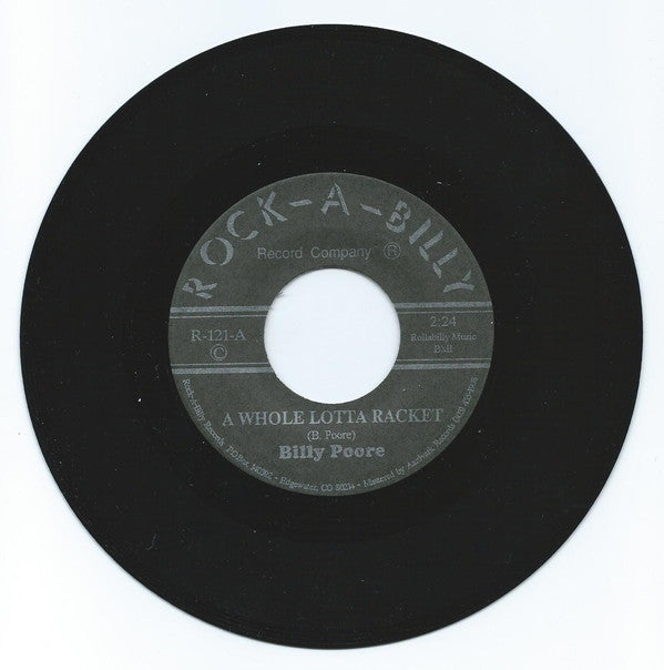 Single - Billy Poore - A Whole Lotta Racket; Fool Fool Fool