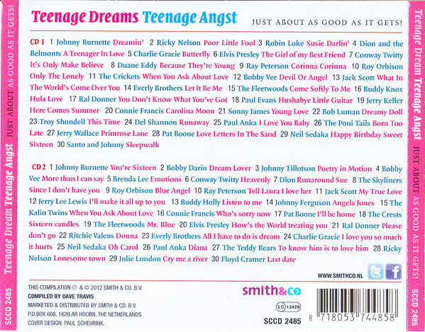 CD-2 - VA - Teenage Dream Teenage Angst - Just About As Good As It Gets!