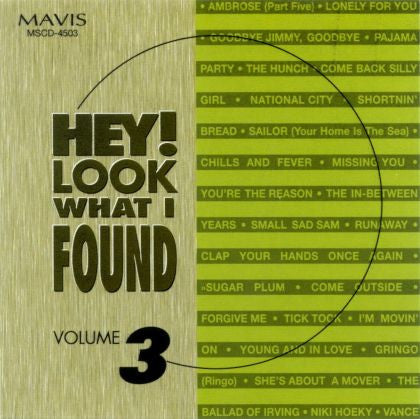 CD - VA - Hey! Look What I Found Vol. 3