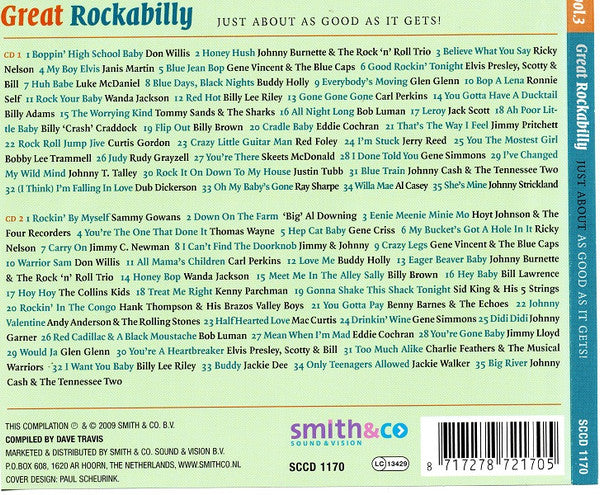 CD-2 - VA - Great Rockabilly Vol. 3 - Just About As Good As It Gets!