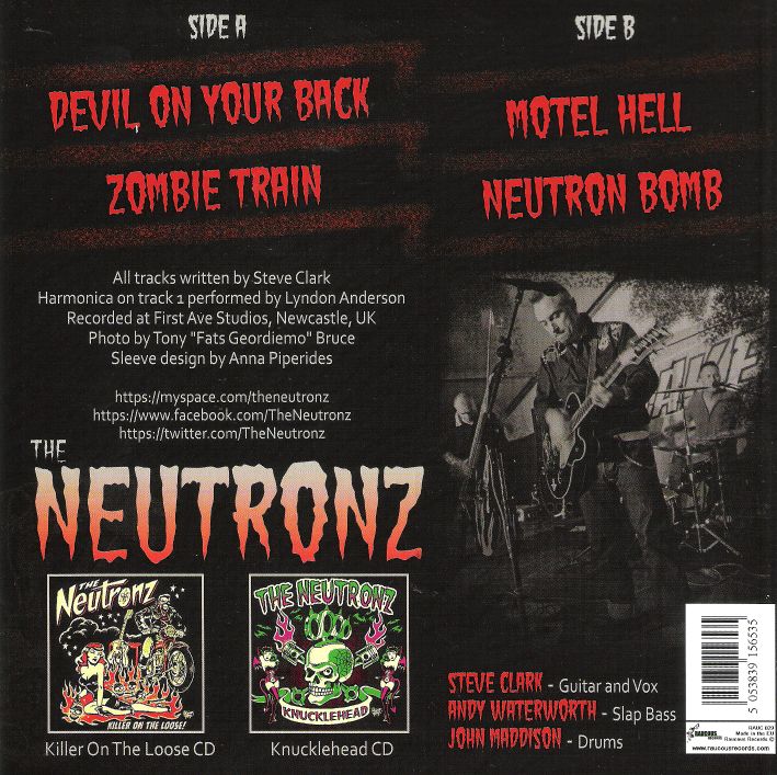 Single - Neutronz - Devil On Your Back