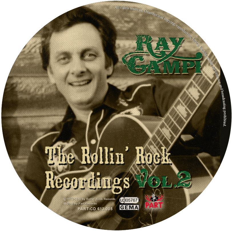 CD - Ray Campi - The Rollin' Rock Recordings Vol. 2