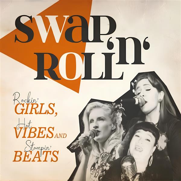 CD - VA - Swap'n'Roll - Rockin Girls, Hot Vibes And Stompin' Beats