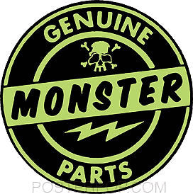 Robert Kruse Aufkleber - Genuine Monster PartsRobert Kruse Aufkleber - Genuine Monster Parts