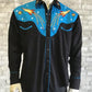 Western Shirt - Atomic Cowboy, bestickt
