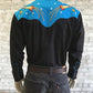 Western Shirt - Atomic Cowboy, bestickt