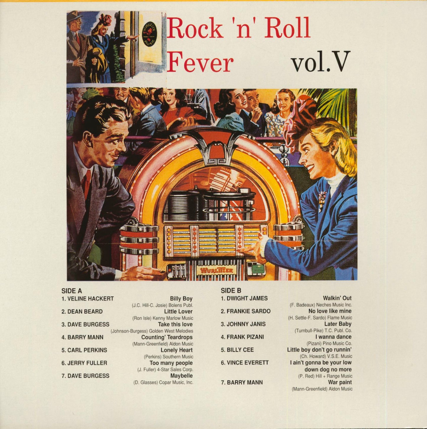 LP - VA - Rock'n'Roll Fever Vol. 5