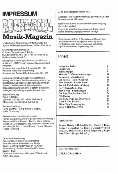 Magazin - Rock'n'Roll Musik Magazin 101