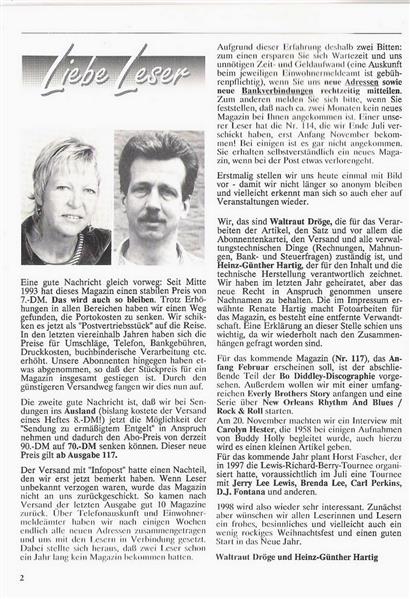 Magazin - Rock'n'Roll Musik Magazin 116