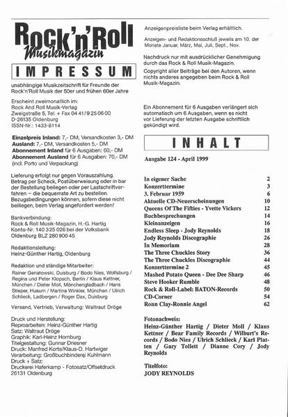 Magazin - Rock'n'Roll Musik Magazin 124