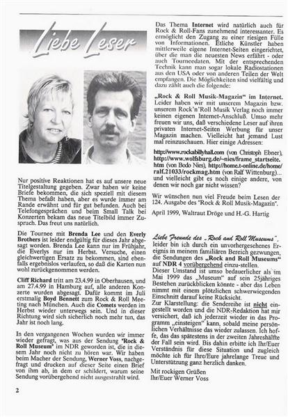 Magazin - Rock'n'Roll Musik Magazin 124