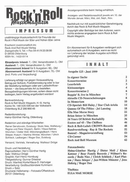 Magazin - Rock'n'Roll Musik Magazin 125