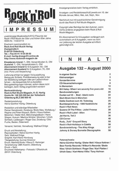 Magazin - Rock'n'Roll Musik Magazin 132