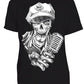 T-shirt - Skull Biker Microphone