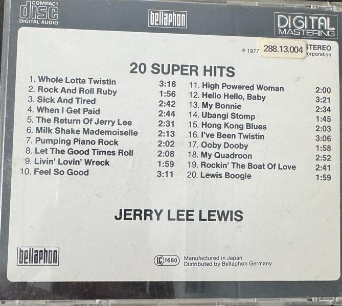 CD - Jerry Lee Lewis - 20 Super Hits