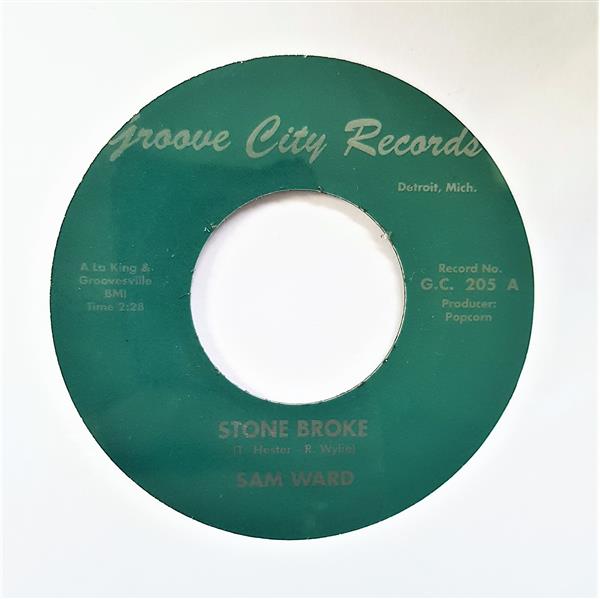 Single - Sam Ward - Sister Lee, Stone Broke (Groove City)