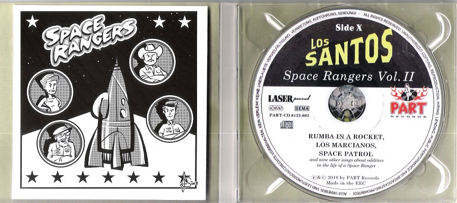 CD - Los Santos - Space Rangers Vol. 2