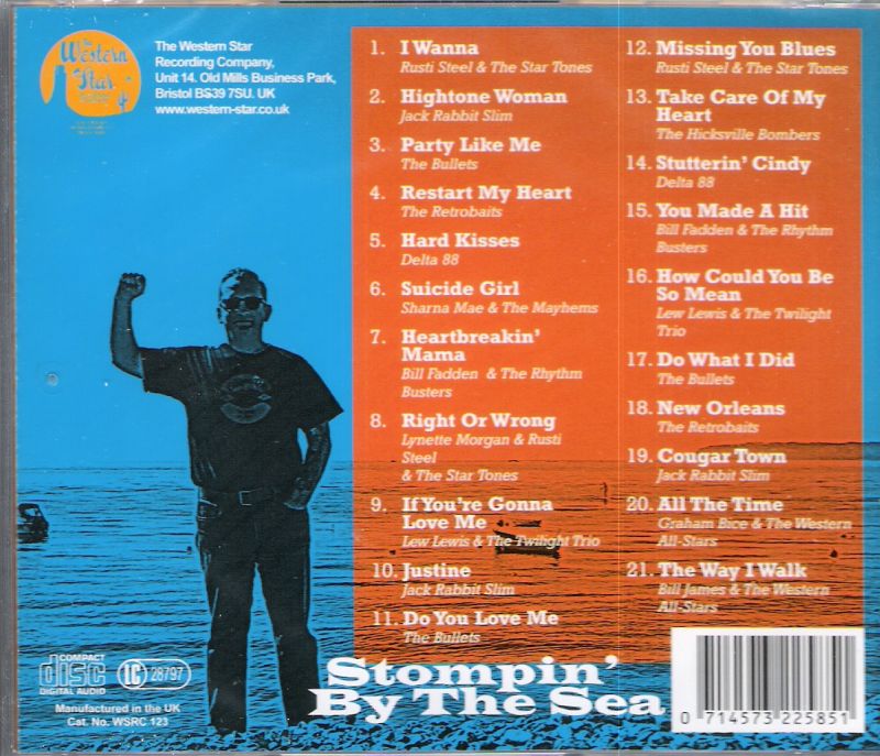 CD - VA - Stompin' By The Sea - Unknown Weekender 10 Years