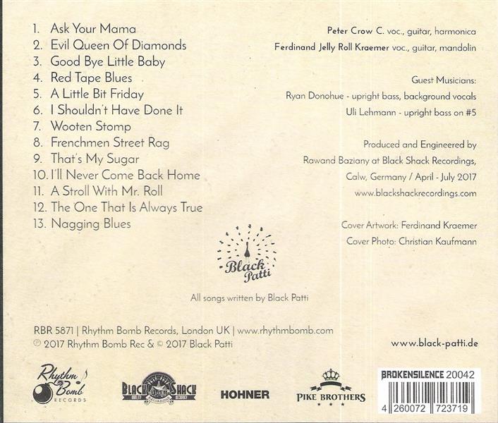 CD - Black Patti - Red Tape
