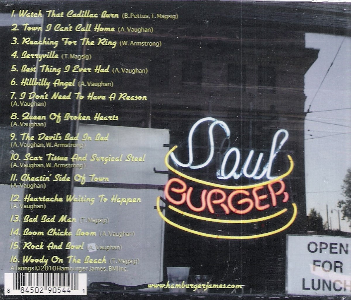 CD - Hamburger James - Watch That Cadillac Burn