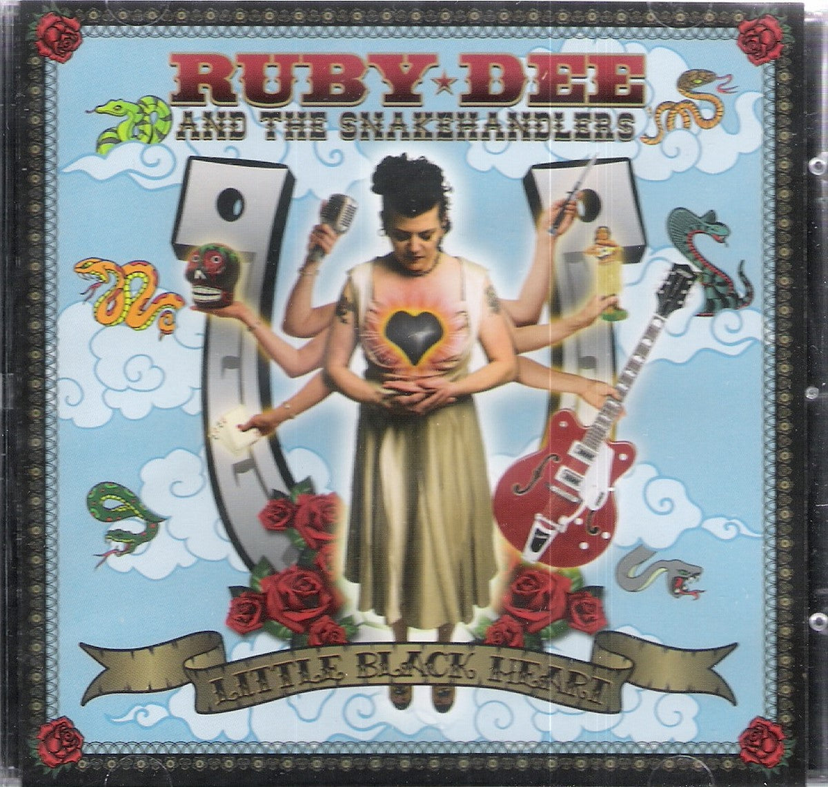 CD - Ruby Dee and The Snakehandlers - Little Black Heart