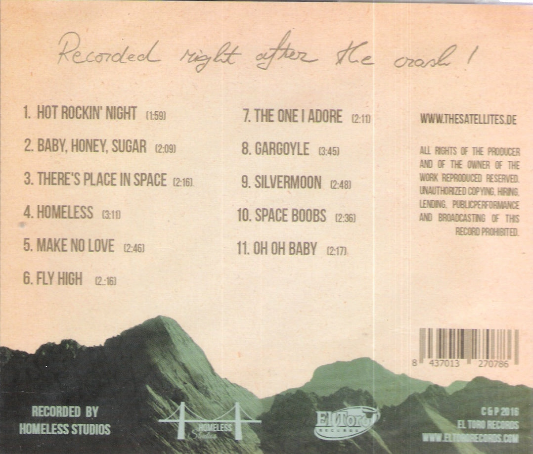 CD - Satellites - Crash Landing