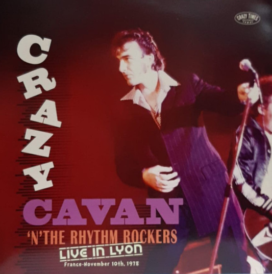 LP - Crazy Cavan'n'The Rhythm Rockers - Live In Lyon 1978