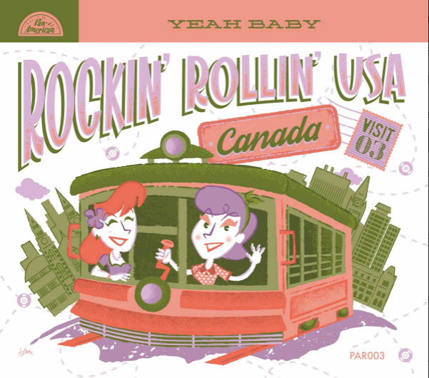 CD - VA - Rockin' Rollin' USA - Canada - Yeah Baby - Visit 03