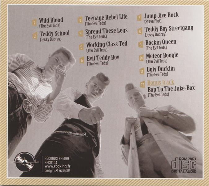 CD - Evil Teds - Ugly Ducklin